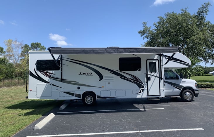 Exterior with Automatic Awning Open