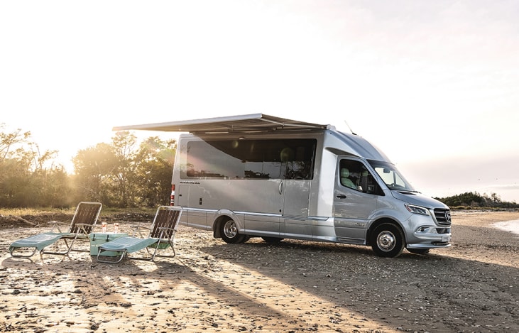 Meet Rendezvous- a luxurious Tommy Bahama-inspired Mercedes-Benz Airstream