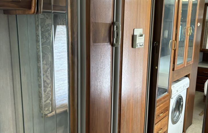 Refrigerator and Washer/Dryer combo