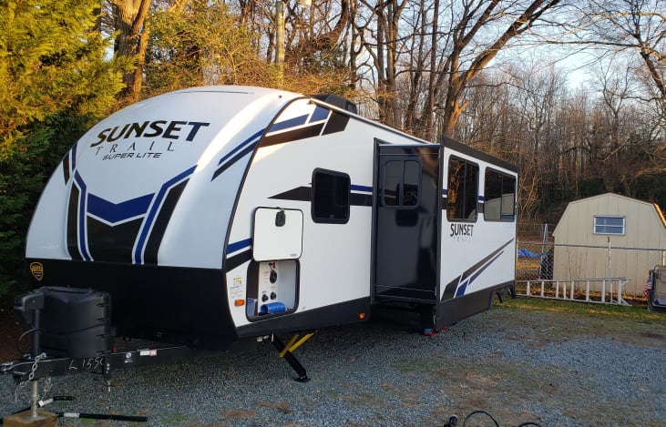 Side view of slideout