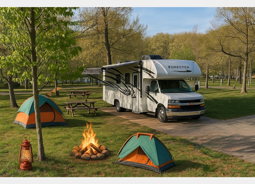 Class C Motor Home rentals in Elkhart