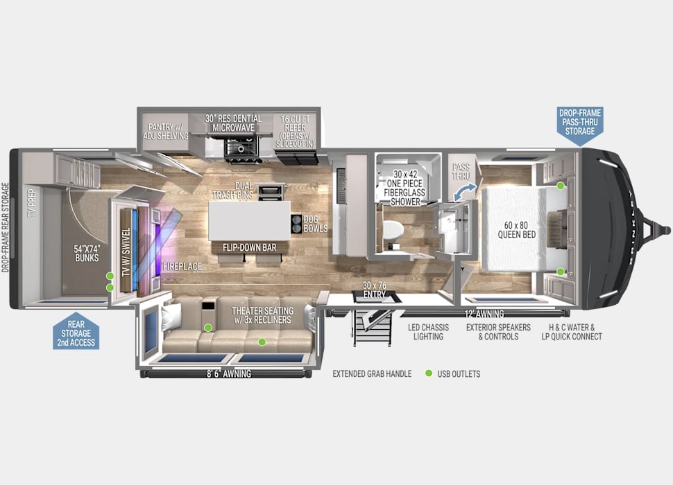 Travel Trailer rentals in Wessington