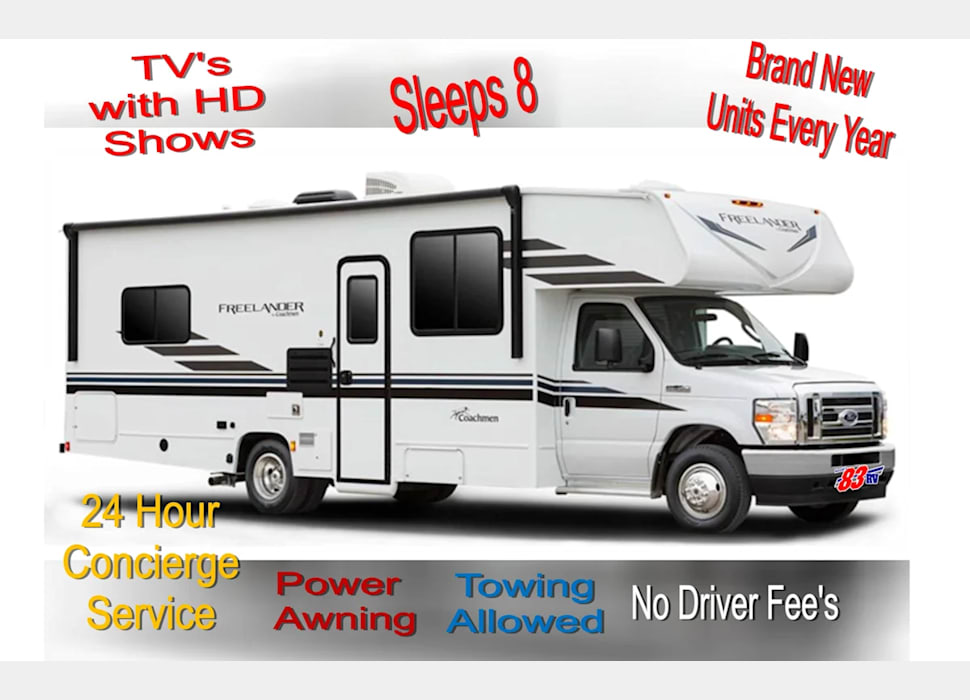 Class C Motor Home rentals in Lake in the HIlls