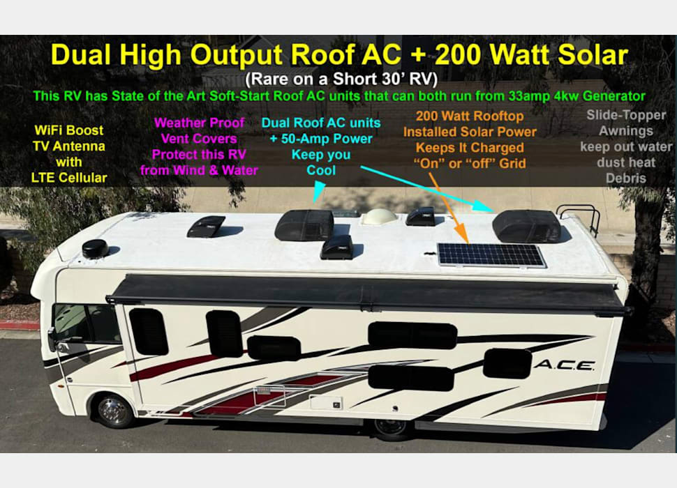 Class A Motor Home rentals in Simi Valley