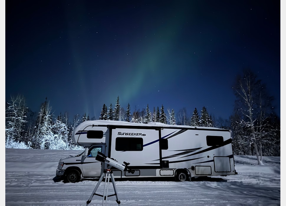 Class C Motor Home rentals in North pole